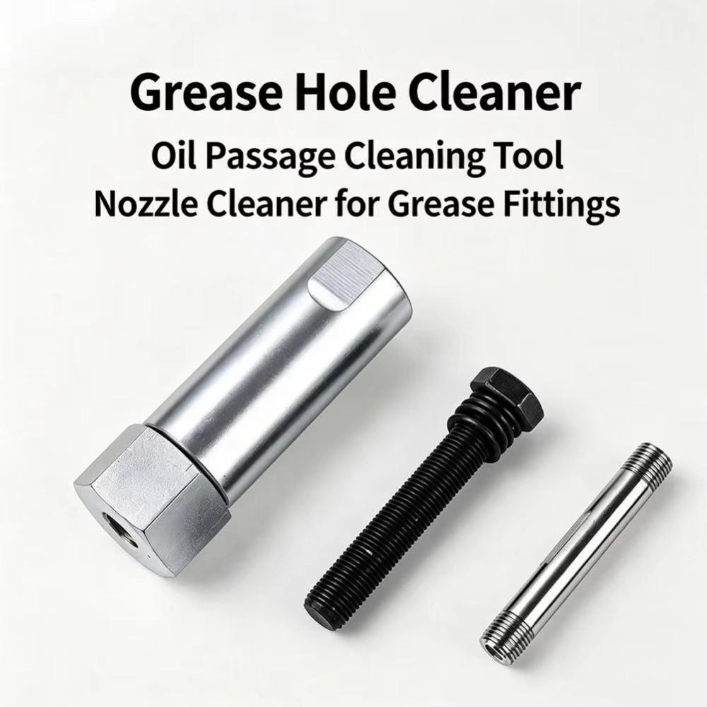 Detachable Head Grease Passage Cleaner Grease Nipple Unblocker for Equipment Repair