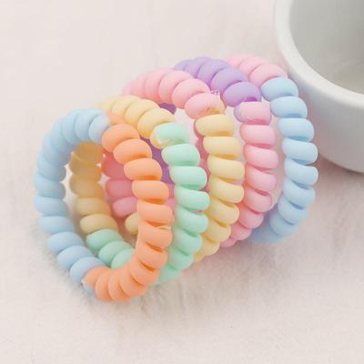 Mat Kleur-Coördinerend Telefoonlijn Haarring - Grote Armband & Hoofdband voor Gezicht Wassen en Paardenstaarten