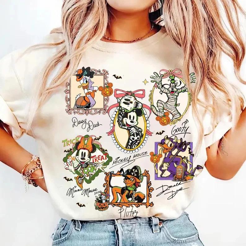Mickey And Friend Halloween Tshirt Unisex1 S