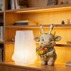 Flexible Silicone Cow Shape Planter Mold For Resin Art Concrete Cement Casting And Decorative Candle Container