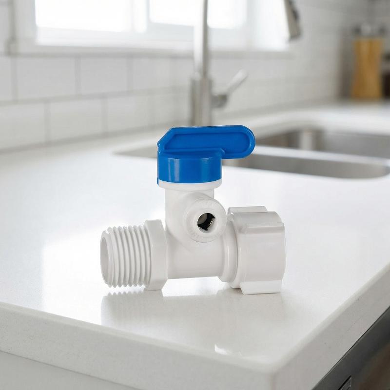 1/2'' Thread To 1/4 3/8 Tube Water Adapter RO Feed Ball Valve Faucet Water Filter Reverse Osmosis System For Water Purifier Tap