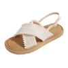 Flat bottom versatile, beautiful, not tired feet with skirts, small sandals, women's summer wear new models