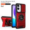 For Vivo Y29s Y04 Y19e Y19 Case Vivo T4 Lite Cover Vivo Y05 Y11d Phone Case Magnetic Holder Military Armor Camera Protection