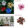 Exquisite Glitter Artificial Flowers For Elegant Home And Wedding Decor