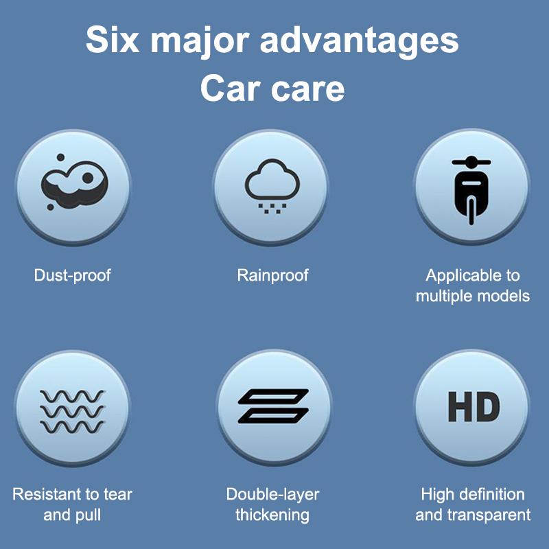 5 Pezzi Copertura Antipioggia Impermeabile per Cambio Bicicletta Copertura per Bici Moto Copertura Esterna Parasole Custodia per Bicicletta Mtb Copertura Antipolvere