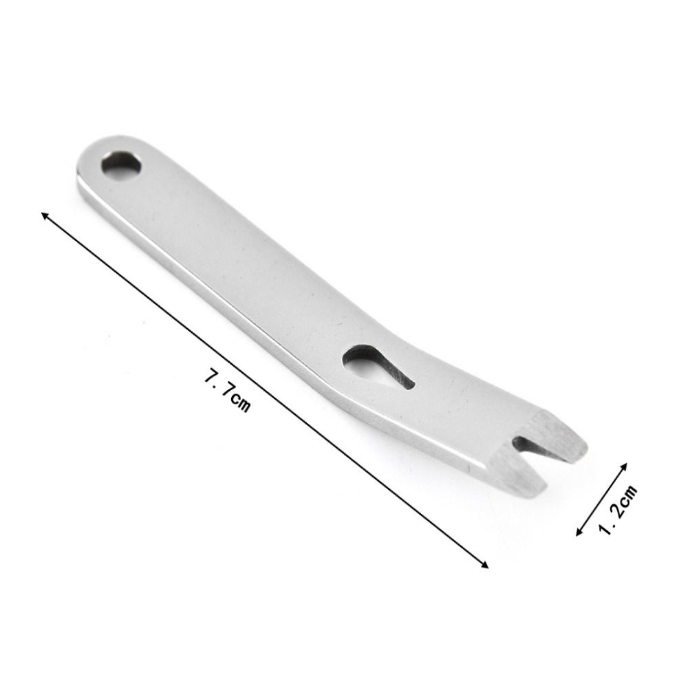 Nail Puller Slot Nail Puller Tool Stainless Steel Mini Pry Bar EDC Pry Tool Hardware Accessories