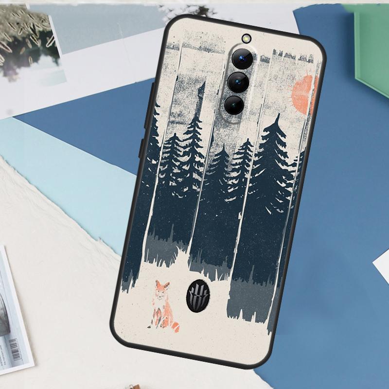 

Summer Nights Case For ZTE Nubia Red Magic 10S 11 10 9 8 8S 9S Pro Plus 6 7 6S 7S Pro 5G 6R 10 Air Cover Red Magic 5G