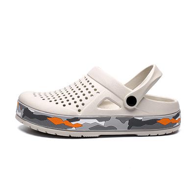 Neue Herren-Loch-Slipper Runde Zehenpartie Strandschuhe Modische Herren-Sandalen Slipper