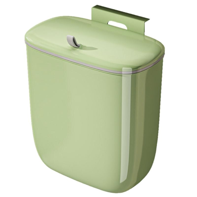 Trash Receptacle Garbage Container Space Saving Kitchen Sink Trash Can with Lid