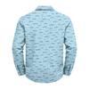 Men's Loose Fit Long Sleeve Shirt Hawaiian Style Casual Button Down Shirt with Spread Collar Suitable for Spring and Autumn
