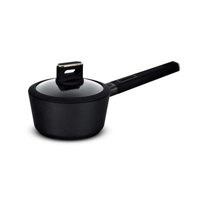 18cm Non-Stick Cast Aluminum Saucepan Tfi Brass