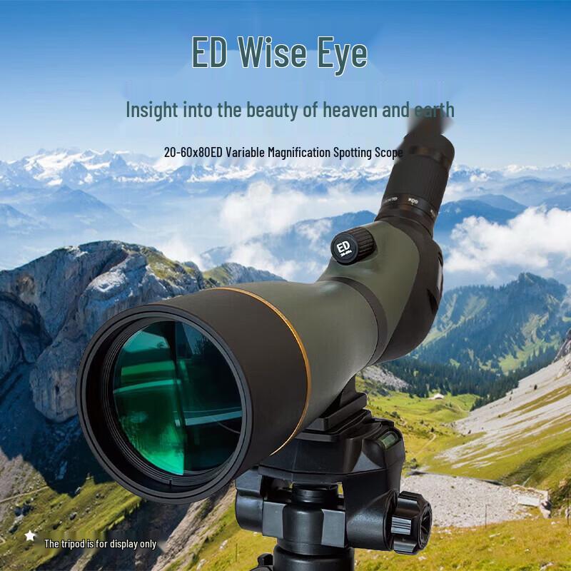 LCANTU 20-60x80ED Monocular Telescope
