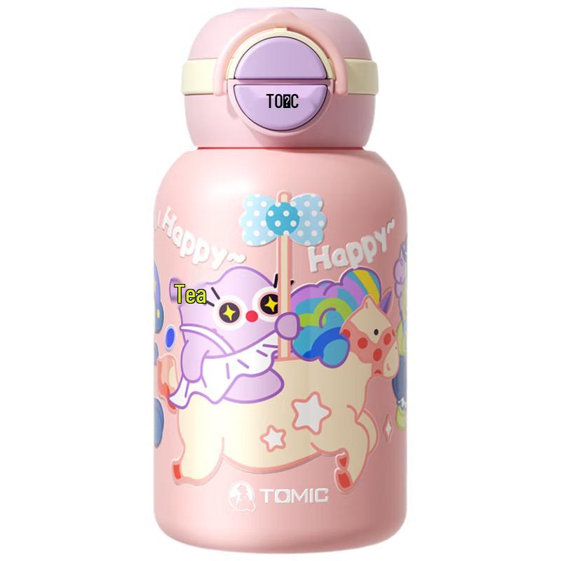 TOMIC Pure Titanium Kids Insulated Straw Cup