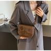 New Soft Leather Women's Bag Fashionable Versatile Shoulder Crossbody Small Square Bag High-end Underarm Bag