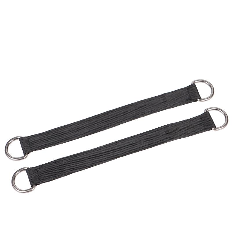 2Pcs 25Cm Tree Swing Hanging Straps Fitness Equipment Hook Ring Hanging Belt