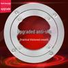 Soundproof Aluminum & Marble Rotating Dining Table