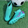 35-46 Scarpe da Calcio da Uomo Taglia Grande Antiscivolo Resistenti all'Usura Moda TF/AG Tacchetti High Top Scarpe da Calcio per Ragazzi