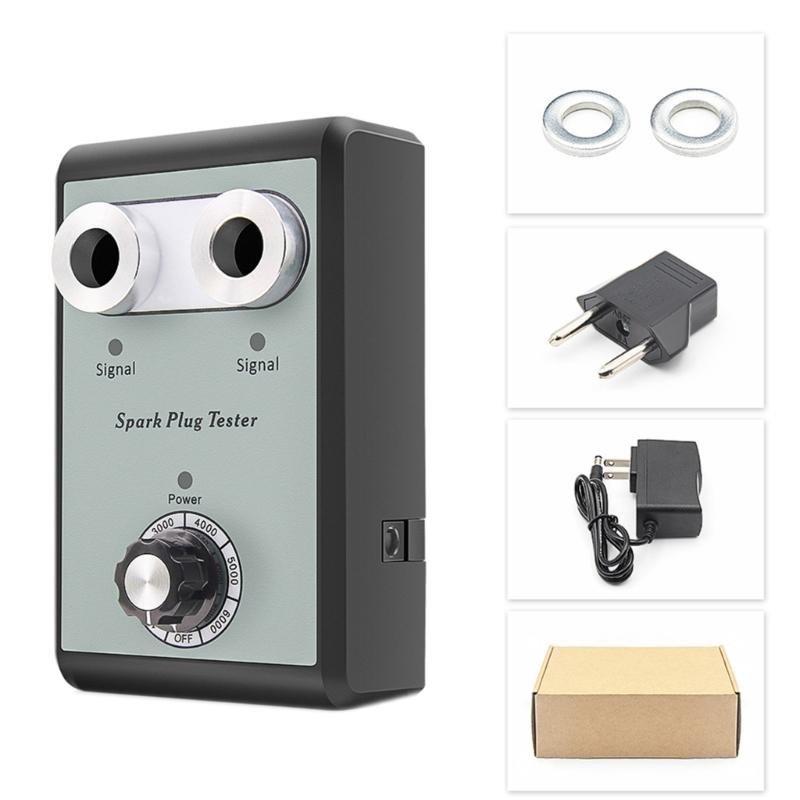 Accurate Tester with European Adapter Easy To Use Misfire Testing Kits Car Spark Plug Test for Detecting Engine Misfires