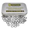 Rondelle M4 - PROTORX - Inox A2 - Boite De 50 Pcs - Plate Étroite - Usage Intérieur/Extérieur