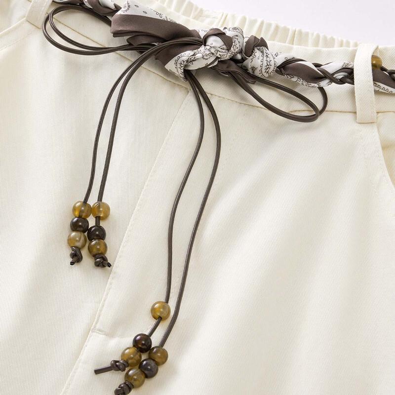 IEF Plus Size Korean Wide-Leg Pants