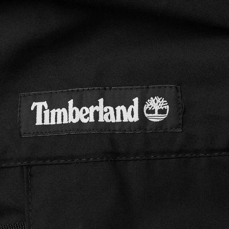 Timberland Solid Color Hooded Water-Resistant Casual Jacket Men jackets Black A26P2-001