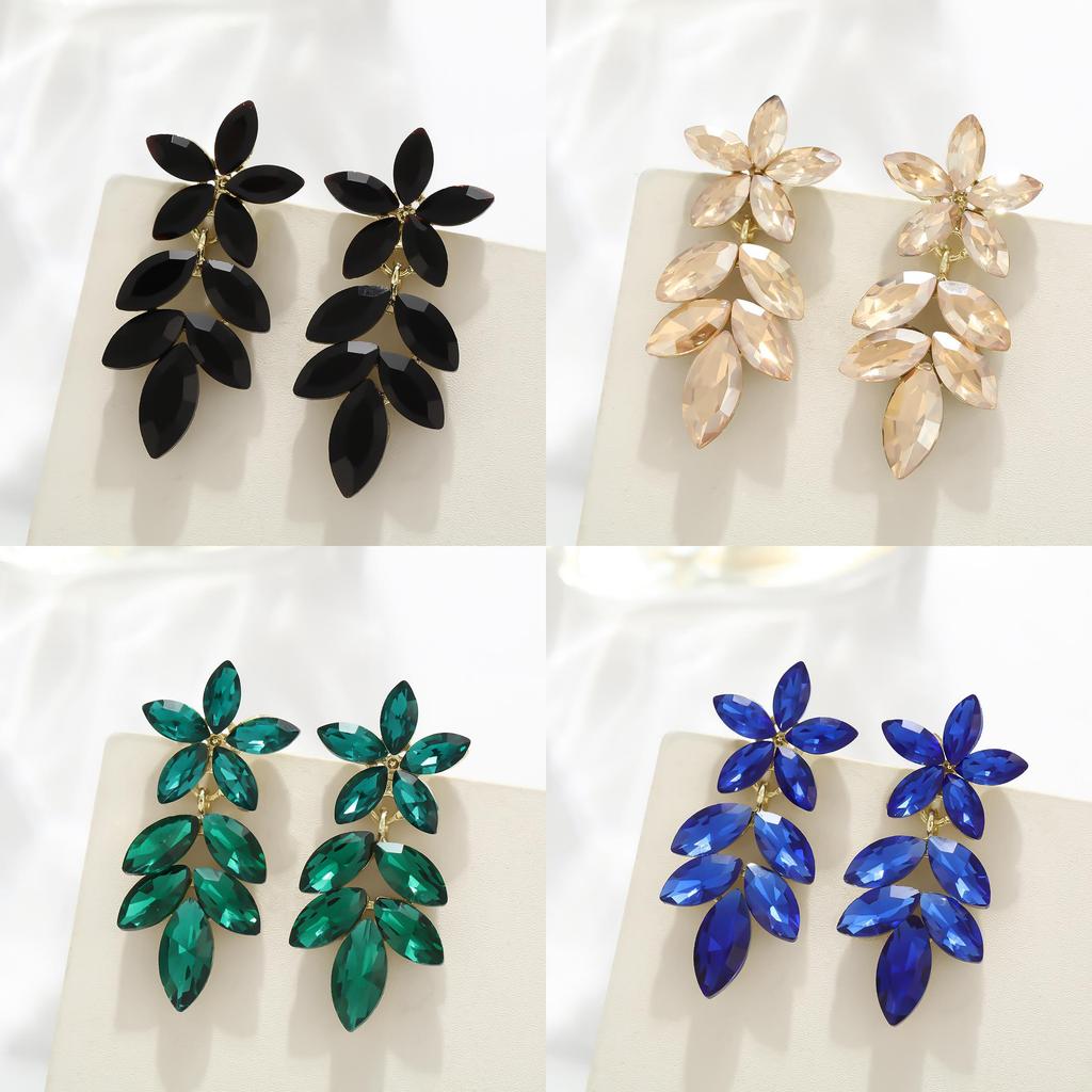 Elegant Alloy Drop Earrings With Irregular Shapes For Birthday And Event Wear