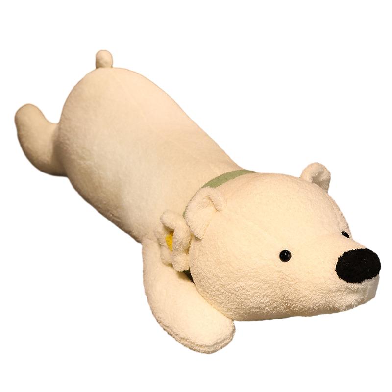 

Bear Rabbit Fox Long Strip Sleeping Pillow Plush Toy Kid Girl Gift Decor Home Bear