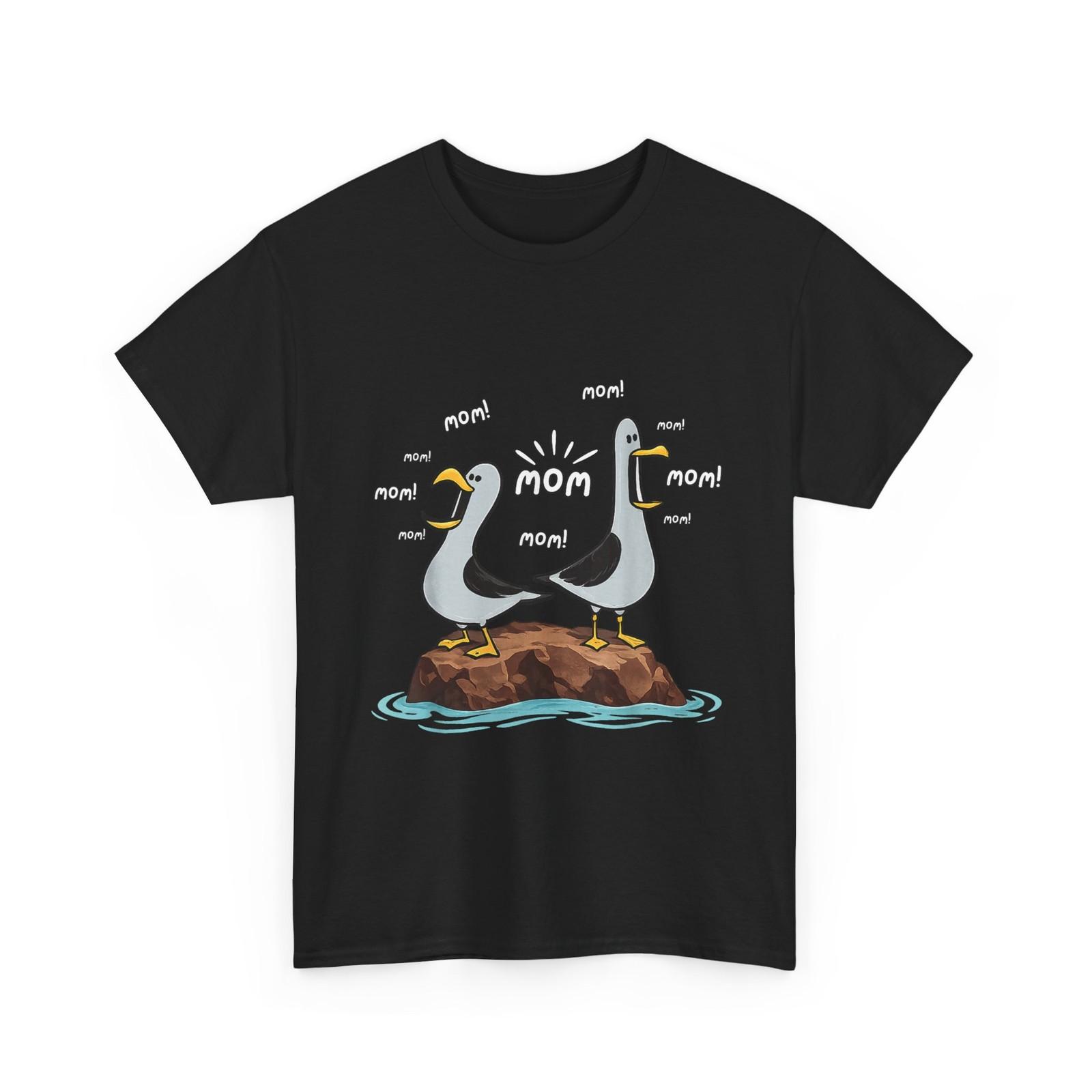 Mom Seagull Shirt, Mama Seagulls Mother s Day T-Shirt XL