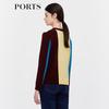 PORTS Women's Autumn/Winter Knitted Pullover Sweater