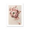 White Pink Red Flower Posters and Print Beatiful Peony Lily Poppy Canvas Painting Modern Wall Art Picture Living Room Decoration