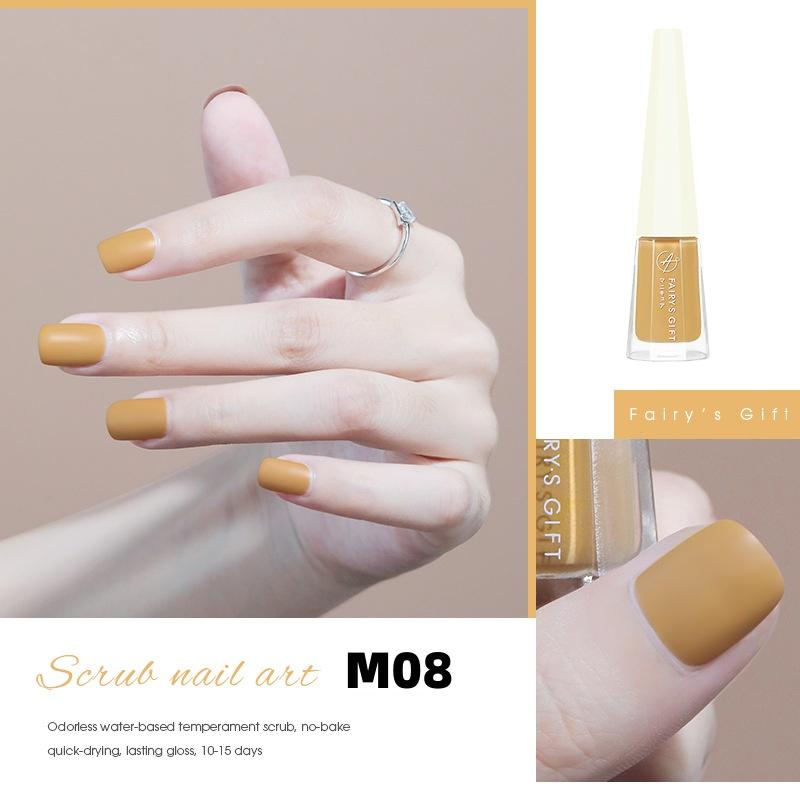 New Water-based Matte Nail Polish Matte Matte Non-tearable No-bake Quick-drying Long-lasting Nail Polish