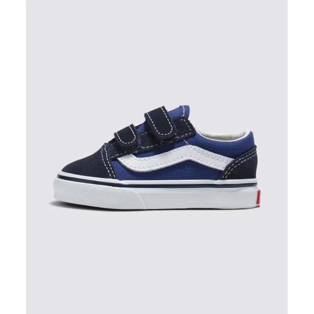 Vans KIDS Old Skool V Toddler Velcro Navy 04 140