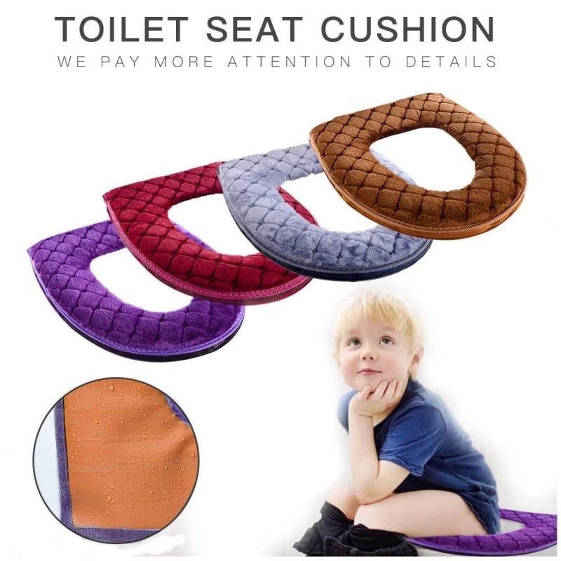Toilet Seat Cover  Durable Waterproof Toilet Seat Cushion Covers