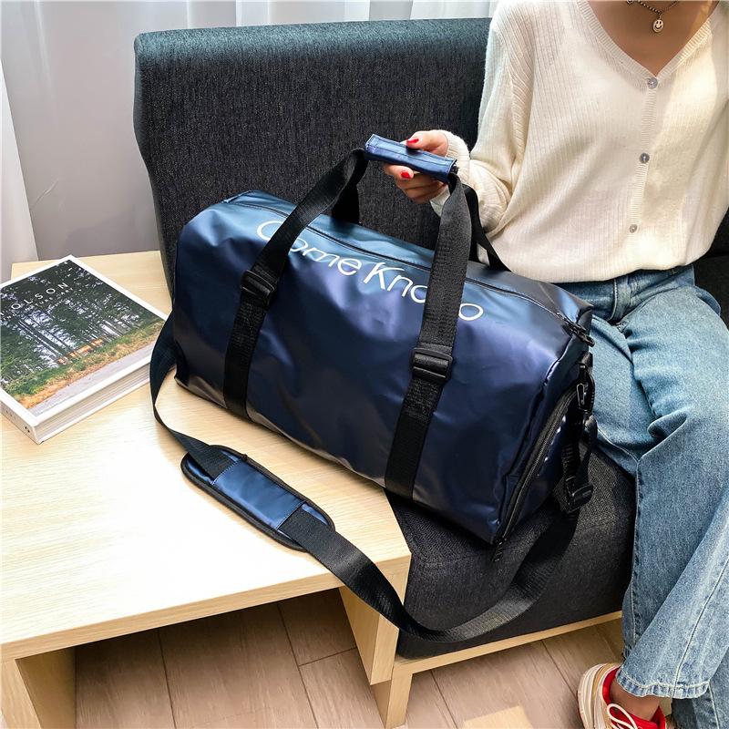 Casual fitness travel bag New versatile independent shoe compartment Dry and wet separation One shoulder crossbody handbag