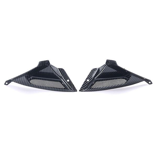 Pair of Front Intake Grille Covers for 22-23 Yamaha Tmax 560 Motorcycle