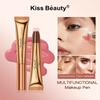 Kissbeauty Multifunctional Makeup Pen Liquid Blush Highlight Pearlescent Grooming Pen Fine Glitter Naturally Brightens Face