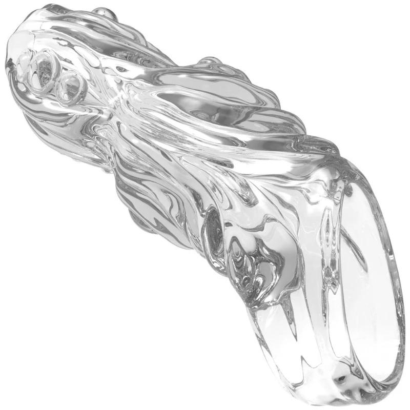 Penis Sleeve Penis Enlargement Extensions Condom Delay Ejaculation Sex Toys for Men Couples Adults Products Intimate Goods