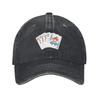 Balatro Spielkarte Joker Ausgewaschene Baseballkappe Lässig Sonnenschutz Trucker Sommer Herren Damen Kpop Rock Snapback Kappe