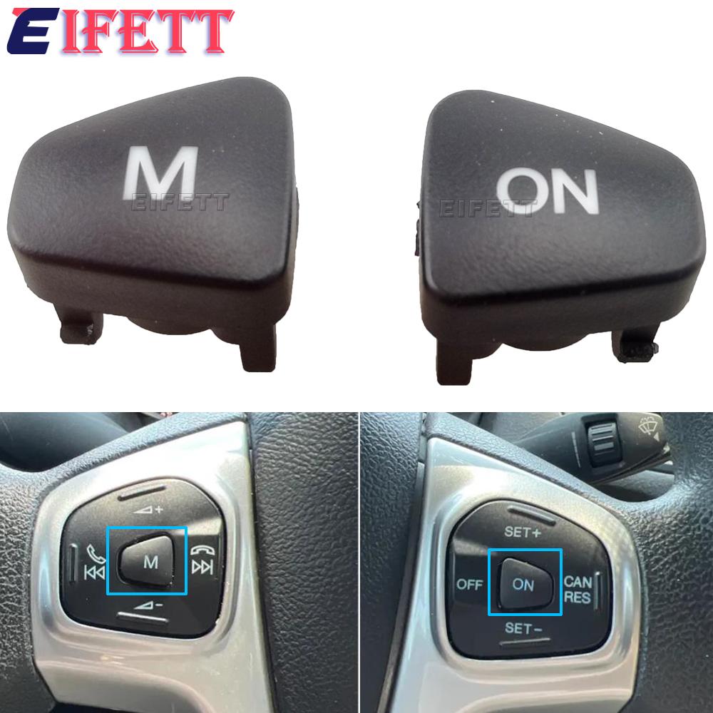 Audio Auto Volume Pulsanti Volante Interruttore Cruise Control Pulsante M ON Per Ford Escort Fiesta MK7 MK8 ST Ecosport 2013
