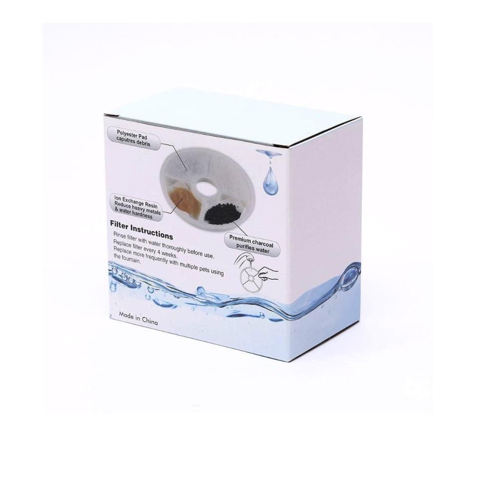 Replacement Triple Action Filter for Catit Flower Water Fountain