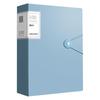 Transparent A4 File Folder with Insertable Test Paper Storage Bag for Office Use