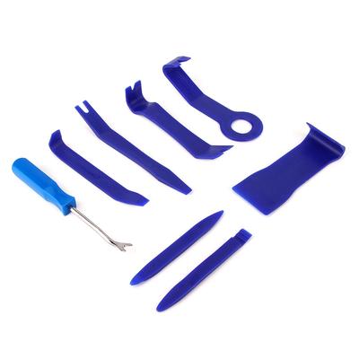 8 Stück Auto Innenverkleidung Demontage Hebel 6in Audio Navigation Ausbau Reparatur Werkzeugsatz Blau