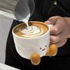 Cartoon Paar Keramiktasse Kreative Kaffee Milch Tee Wasser Tasse Niedliche Kinder Frühstückstasse Haushaltsgeschirr