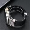 Silicone Loop Strap for Apple Watch Ultra 2 49mm 10 46mm Sports Magnetic Bracelet for iWatch Series 9 8 7 45mm 6 5 SE 44mm Band