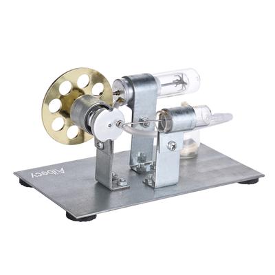 Aibecy mini kuuma õhu Stirlingi mootori mootorimudel Stream Power Physics Experiment Hariv mänguasi