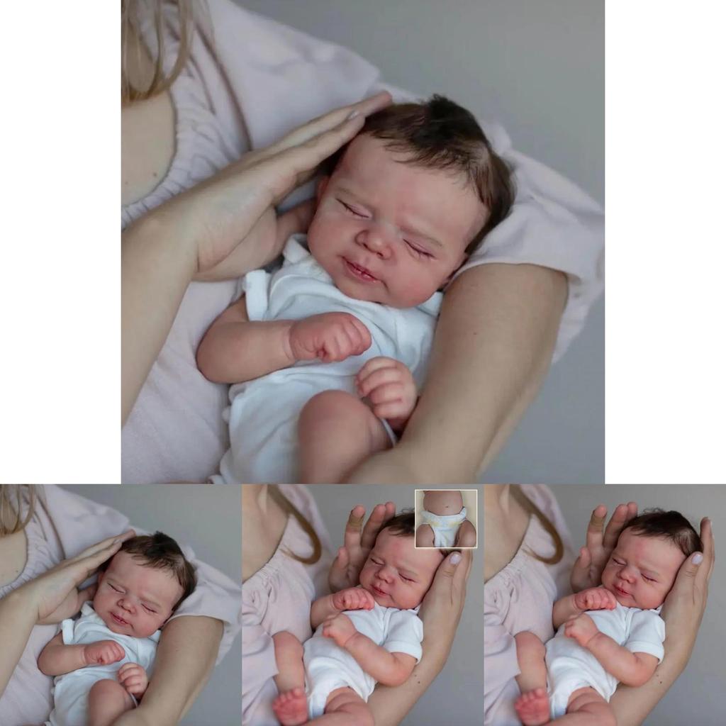 Silikon Reborn Babypuppe Für Sammler Und Geschenkliebhaber 50cm Realistischer Spielkamerad