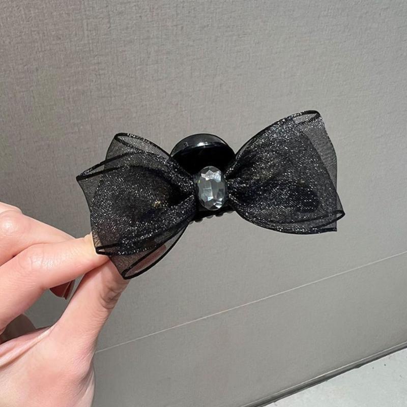 Bowknot Hairpins Bows Hair Claw Clip Stylish Bowknot Barrettes Bows Hair Clips Hair Accessories for Everyday Use
