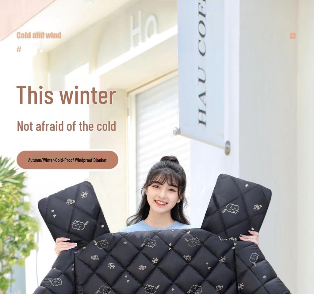 Electric Vehicle Windshield Cover: Thick, Waterproof, Velvet for Winter & Windproof for Autumn - Ideal for Battery Motorcycles