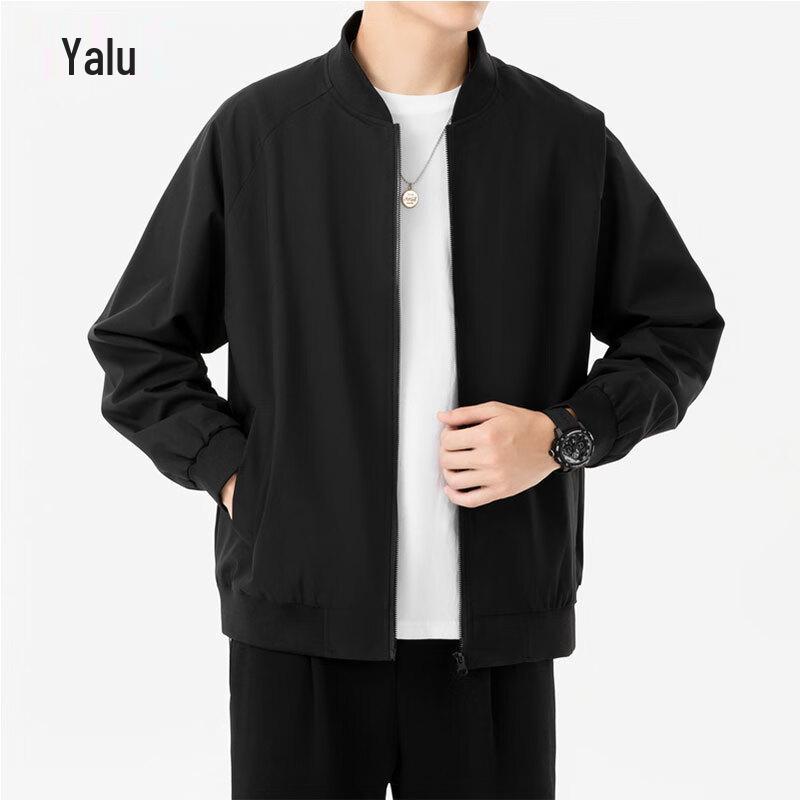 Yalu Men's Casual Baseball Jacket