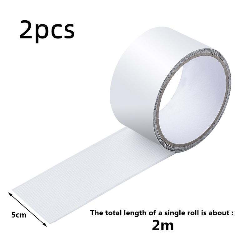 2pc Window Net Anti-mosquito Mesh Screen Repair Tape Repair Broken Hole Window Waterproof Patch Net Self-adhesive Mesh Tape Tool